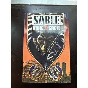 Sable by Mike Grell‎ (2000, Hardcover) First Edition Comic Book Character